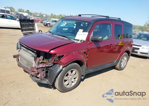 2008 Honda Element Ex from USA, damaged, VIN 5J6YH28758L010911